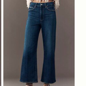 PAIGE Anessa High-Rise Crop Wide-Leg Jeans